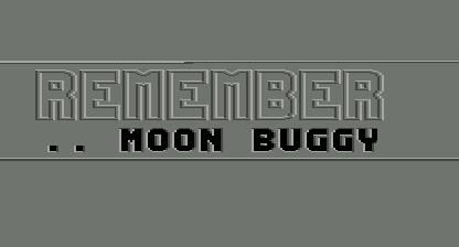 Moon Buggy